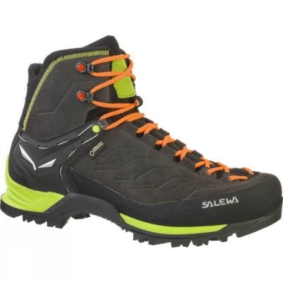 Botas Salewa Mountain Trainer Mid GTX Hombre - Verde Oliva - Chile NVK984062